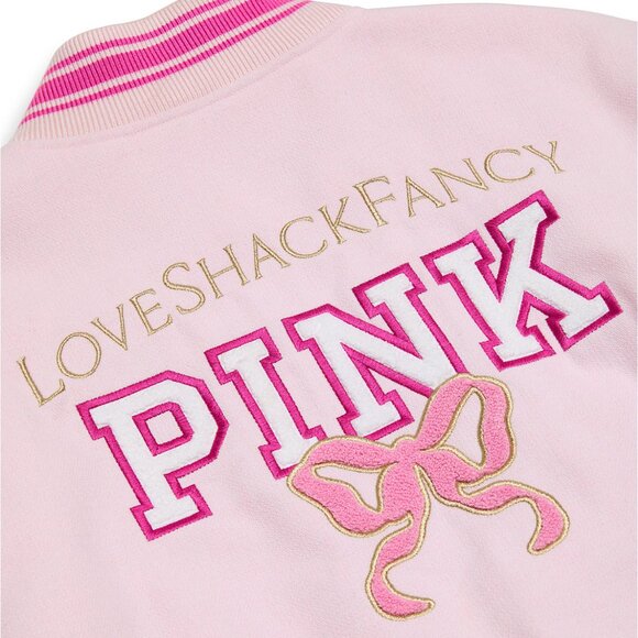 Victoria's Secret, Pink x Love Shack Fancy M, Limited Edition Varsity Jacket - Picture 4 of 5